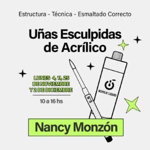 Curso Inicial De Uñas Esculpidas De Acrílico